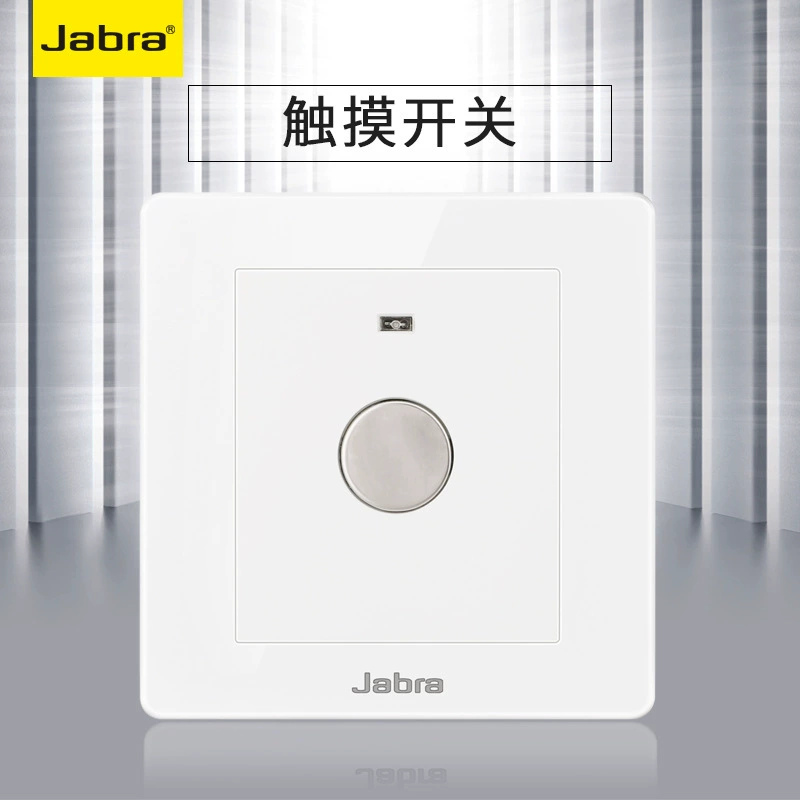 Сетевой переключатель Jiebon 86 темной установки белый дом один открытый пятислотовый розетка с двойным управлением переключателем пористая панель