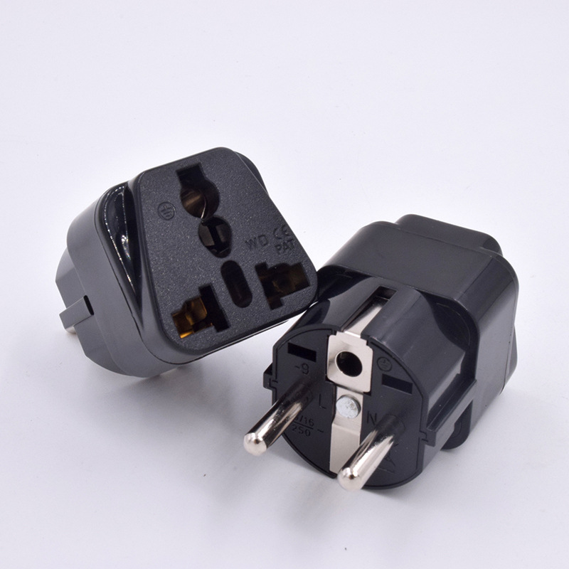 厂销欧规德法式插头多功能转换器