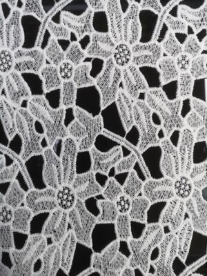 high-grade Hollow . Water soluble Embroidery Lace fabric
