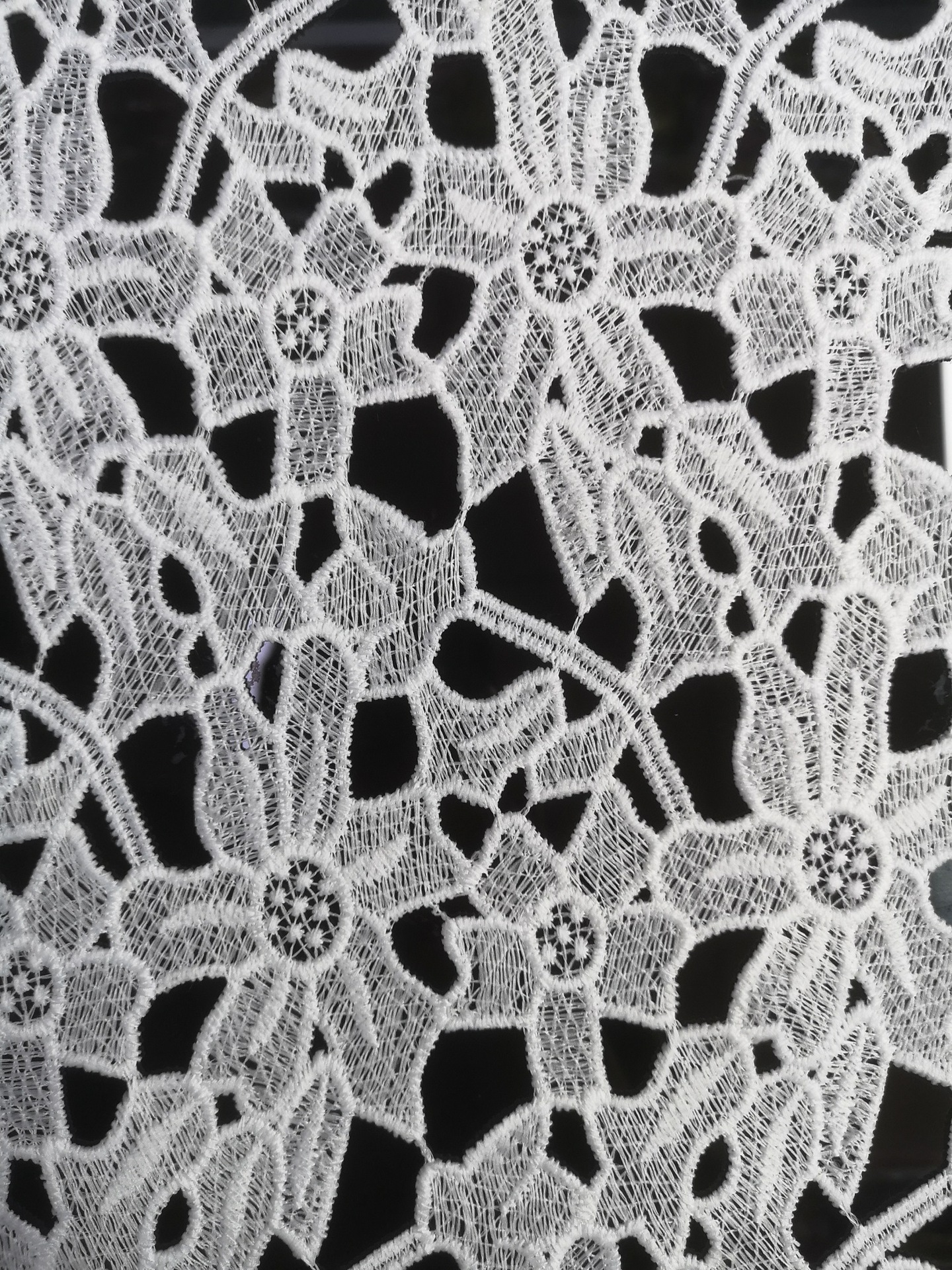 high-grade Hollow . Water soluble Embroidery Lace fabric