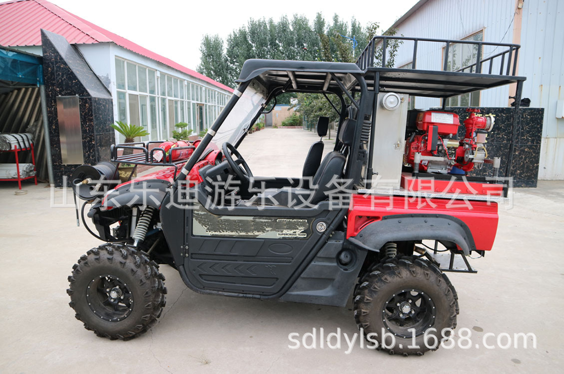 开放式全地形800消防摩托车  多功能大型消防摩托车  社区专用