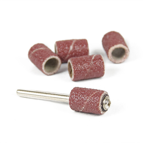 Sandpaper ring grinding head, sandpaper roll, metal rust removal and polishing, Lunwenwan DIY model grinding wheel 51-piece set