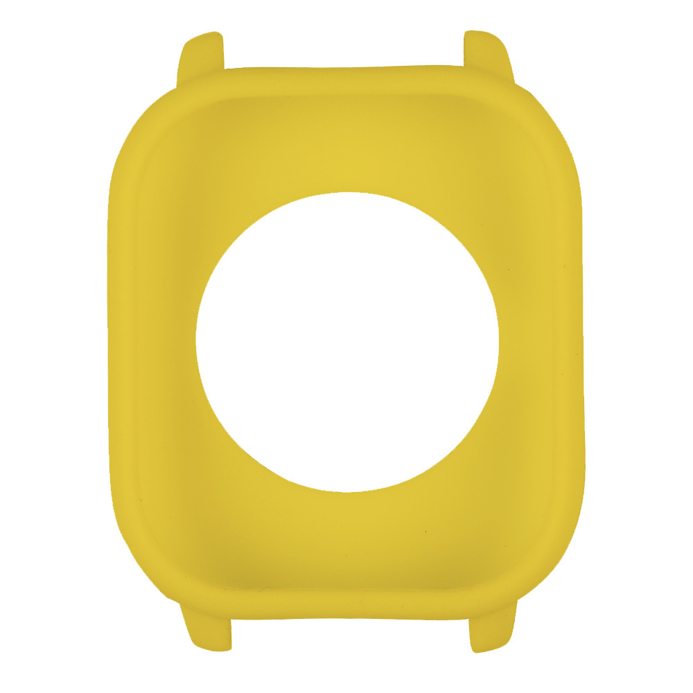 Suitable for Huami Amazfit GTS silicone protective case, solid color anti-drop and scratch-resistant soft rubber protective cover, soft undefined