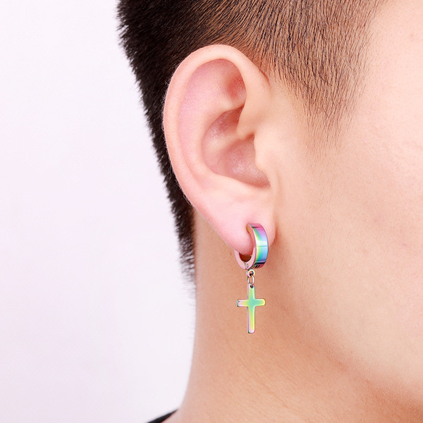 fashionable earrings stainless steel