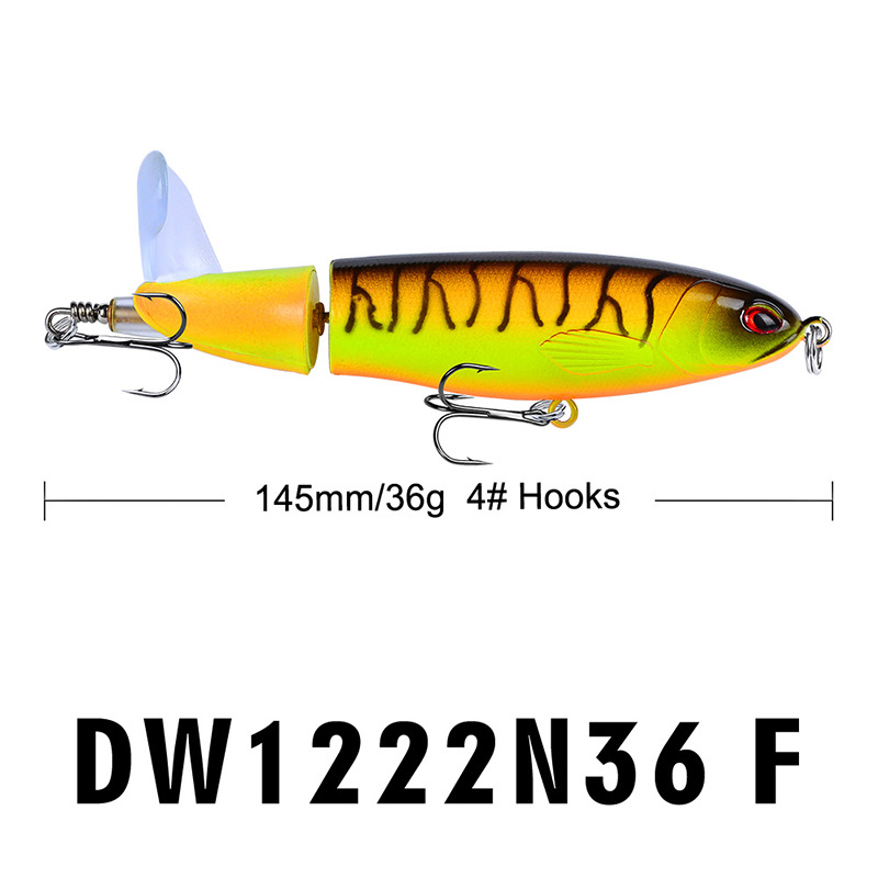 1 PCS Trolling Whopper Plopper fishing lures hard baits Fresh Water Bass Swimbait Tackle Gear