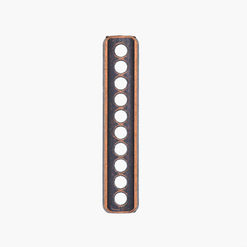 Tea tray, copper art pipe, copper sheet, drain pipe, corner water filter drain pipe, stone solid wood root carving tea table accessories