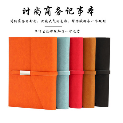 厂家批发仿皮商务笔记本定做礼品套装办公记事本定制LOGO批发|ms