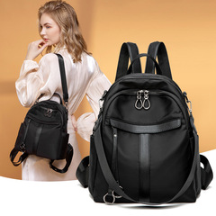 New anti-theft small backpack 2023 spring new easy to wear Oxford cloth backpack women's large capacity multi-purpose travel bag