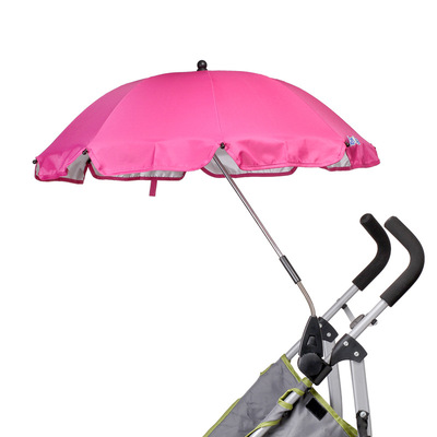 Bassinet umbrella Arbitrarily Bend baby garden cart Sunshade fixture children rain or shine Dual use wholesale