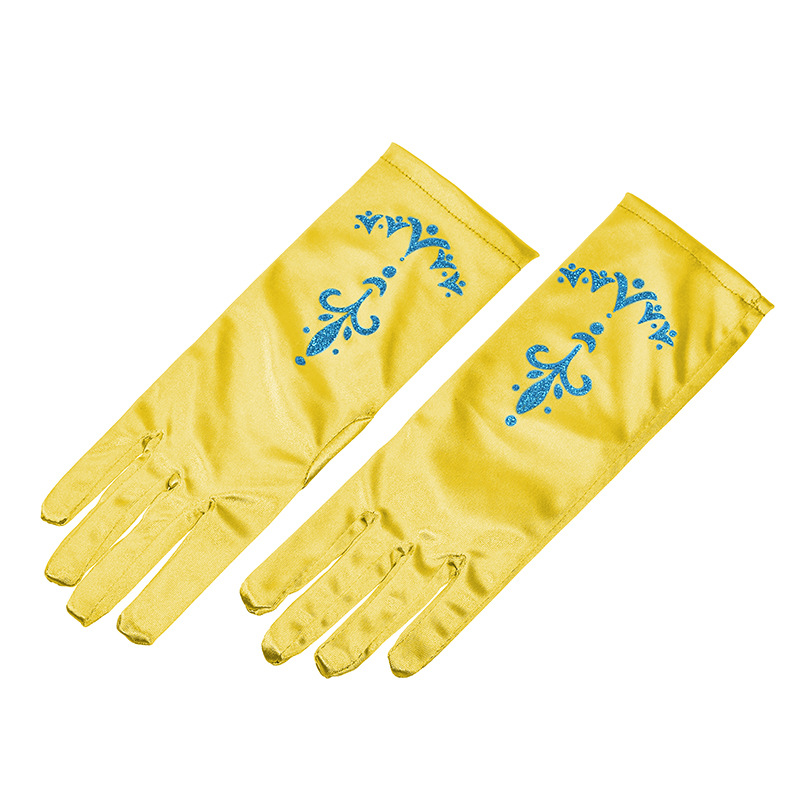 婚庆产品厂家直供新款多色手套冰雪奇缘儿童舞台演出五指手套服装配饰批发详情图16