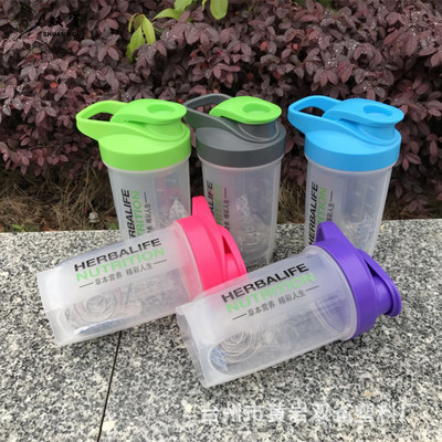 500m Herbalife Shaker Plastic Protein powder Milkshake cups Bodybuilding Sports cups customized logo