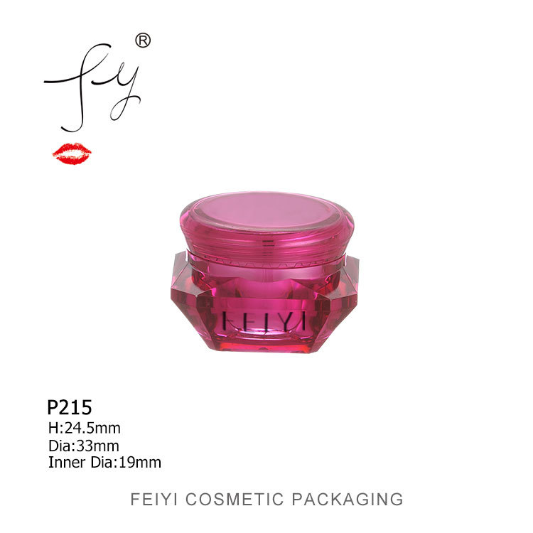 艳丽方形底盘 圆款容器 膏霜瓶 P215