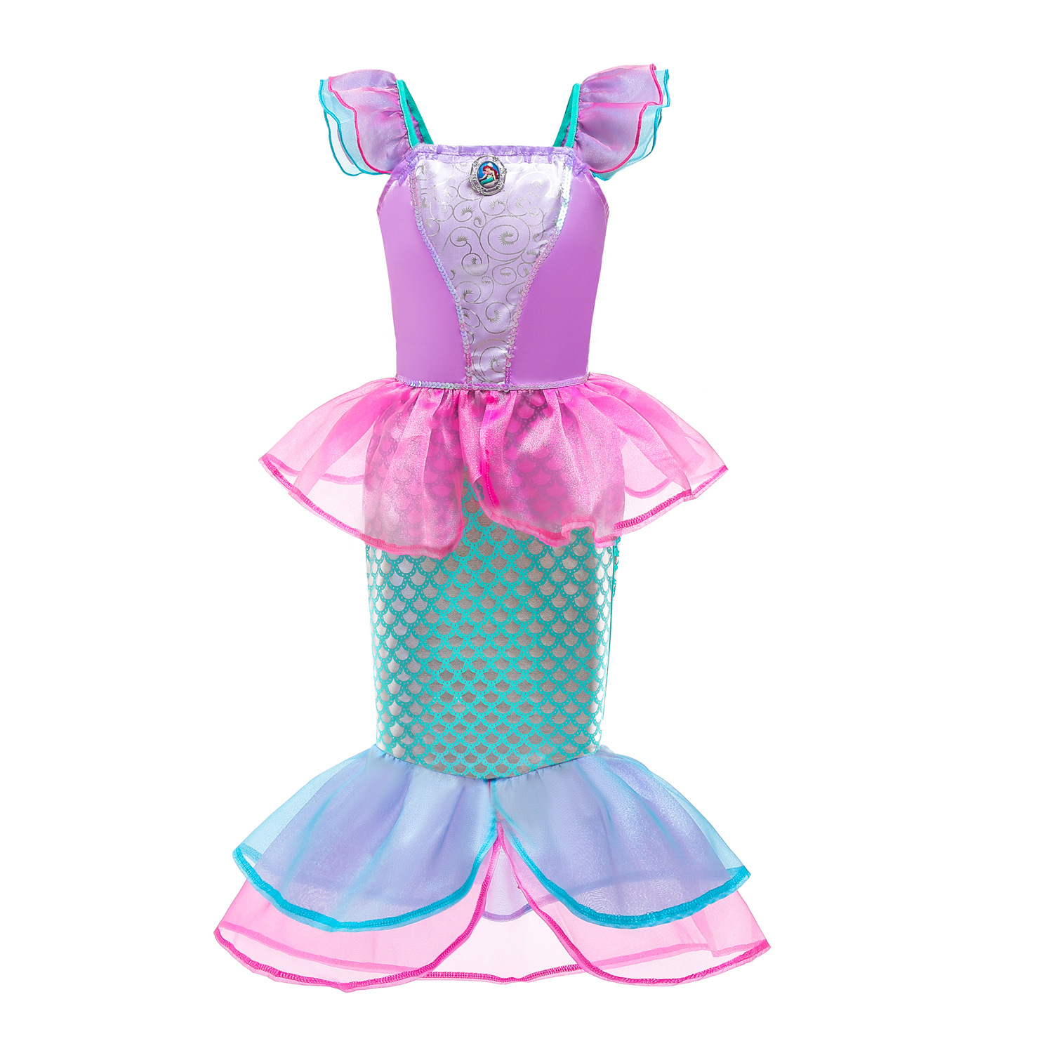 Halloween Costume European And American Children's Dress Mermaid Princess Dress Girl Dress Children's Dress