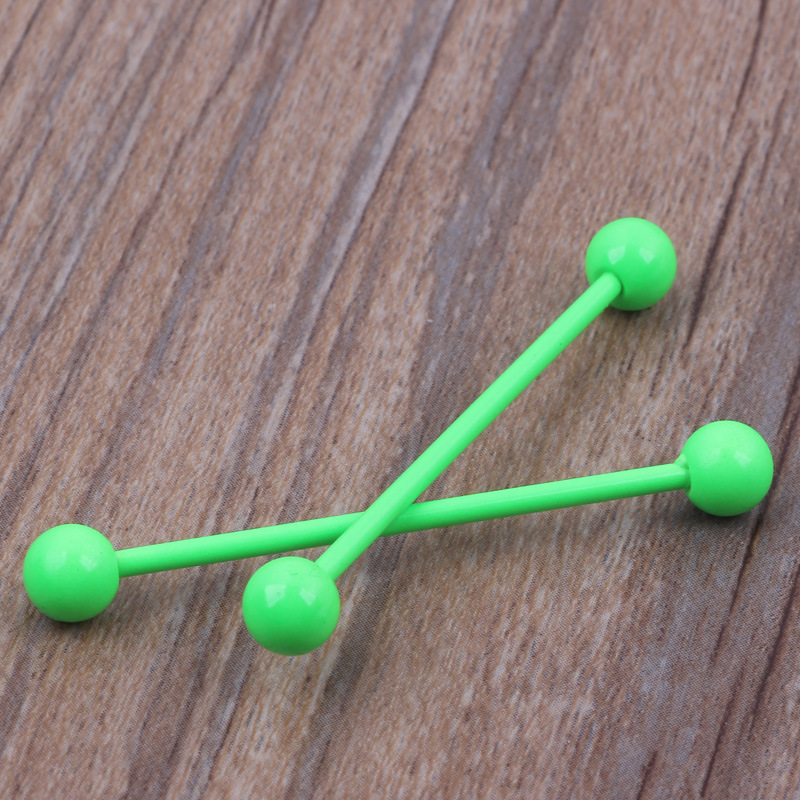 Fashion Solid Color Stainless Steel Ear Studs 1 Piece