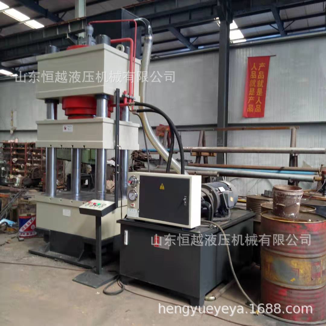 500吨PVC粉末成型四柱油压机 多功能三梁四柱压力机