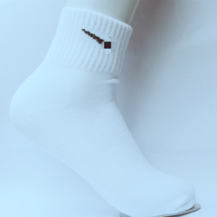 Men's and Women's Spring and Autumn Winter Crew Socks 100% Cotton Hand-sewn Boneless Sports Socks Breathable and Absorbent Manufacturer Wholesale