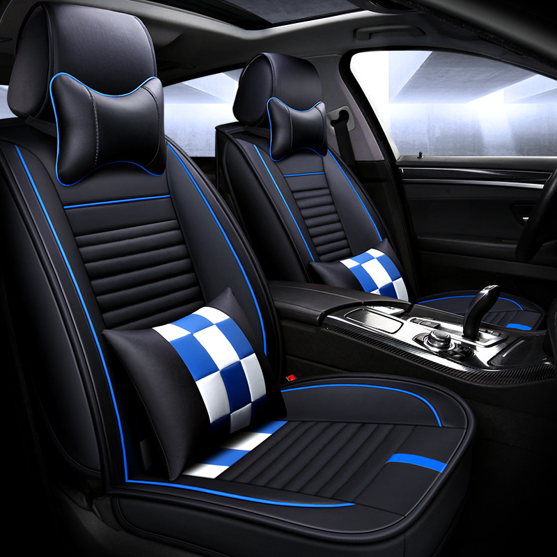Manufactor Direct selling automobile Seat cushion Four seasons currency Full leather Seat cover classic Lattice models Cruze Emperor Hao Hideo Jetta