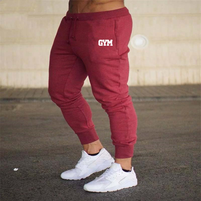 Cross-border Men's Gym Casual Slim-fit Leggings Fitness Sports Jogging Training Fashion Trendy Trousers