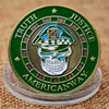 Cross -border supply challenge coin relief paint imitating antique coins Chicago commemorative medals