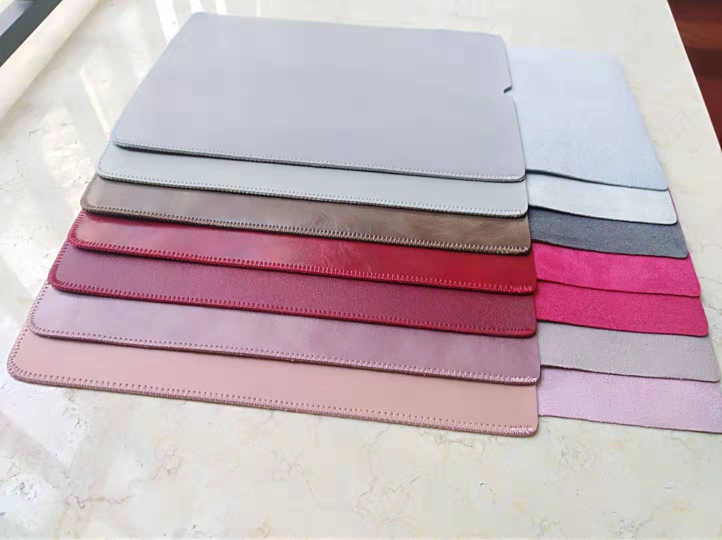 공장 재고 직접 판매 애플 맥북 노트북 라이너 가방 태블릿 PC 보호 가죽 케이스는 사용자 정의 할 수 있습니다