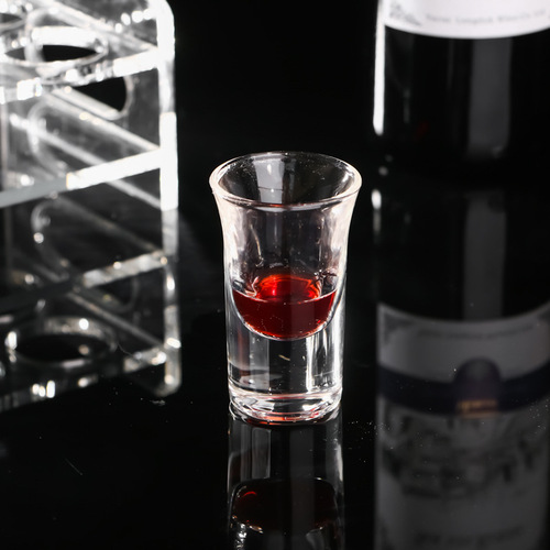 Bullet cup cup holder white wine cup shot cup swallow cup sip cup B52 set acrylic cup holder