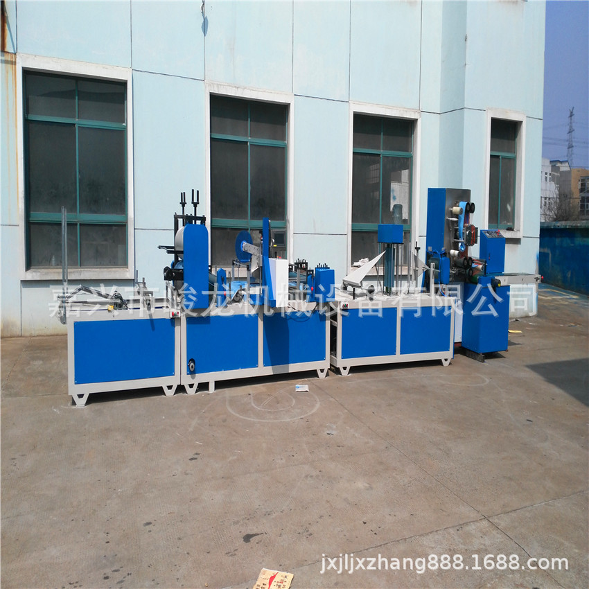 JL-Z800型全自动围兜折叠机 围兜巾机器设备厂家 吃饭围巾围脖机