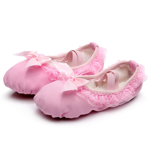 Winter plushed ballet dance shoes for girls kids soft sole practice exercise shoes gymnastics ballet shoes toddler modern dance cat claw shoes