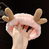 Non-slip headband for face washing, hair accessory with bow, internet celebrity, simple and elegant design, South Korea