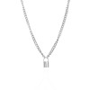 Metal necklace, fashionable accessory, chain for key bag , Amazon, European style, simple and elegant design