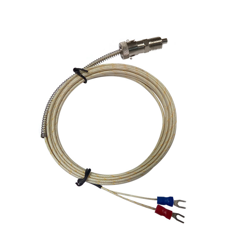 El J-tipo aisló el termopar antiinterferente ajustable de la primavera de la abrazadera del termopar del botón para el equipo del cable óptico image 6