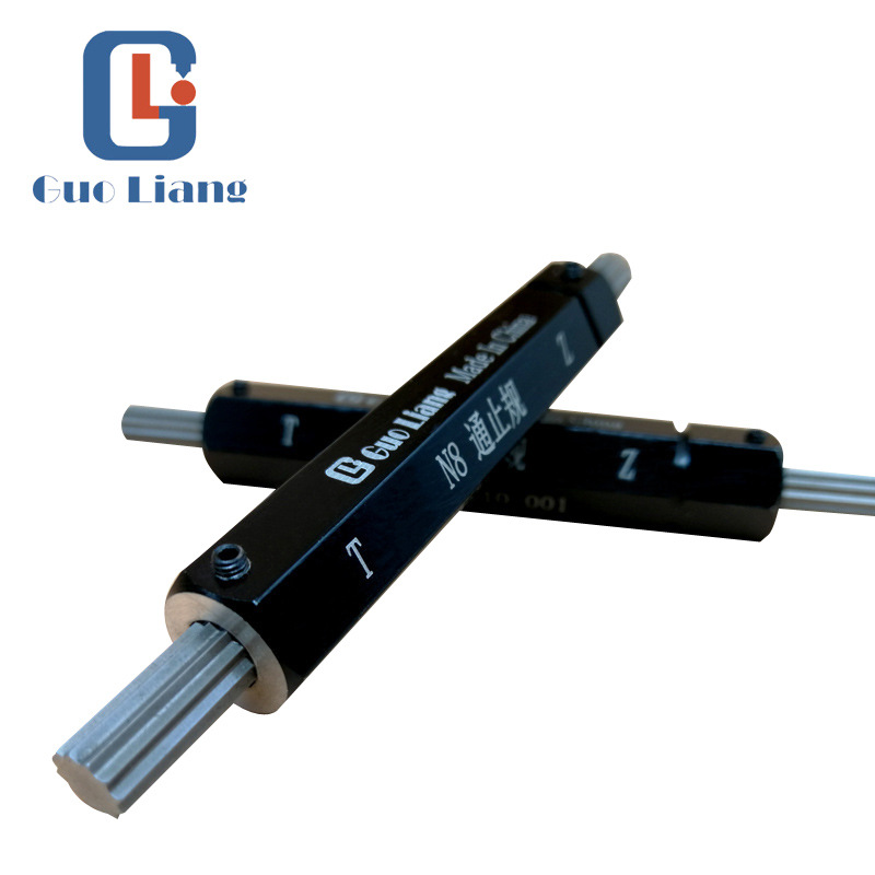 国量渐开线性花键塞规齿轮检测用键槽塞规定制量规通止规厂家直销|ms