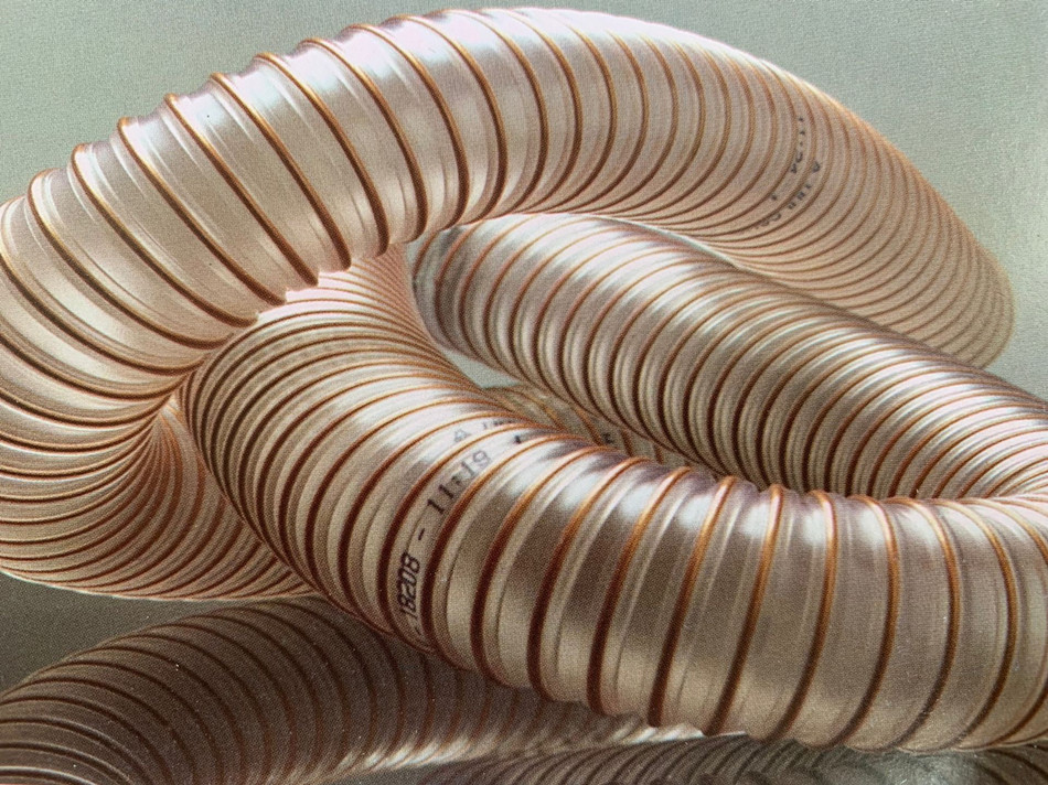 意大利IPL工业软管/VM聚氨脂钢丝伸缩软管/0.4mm可伸缩柔性吸尘管