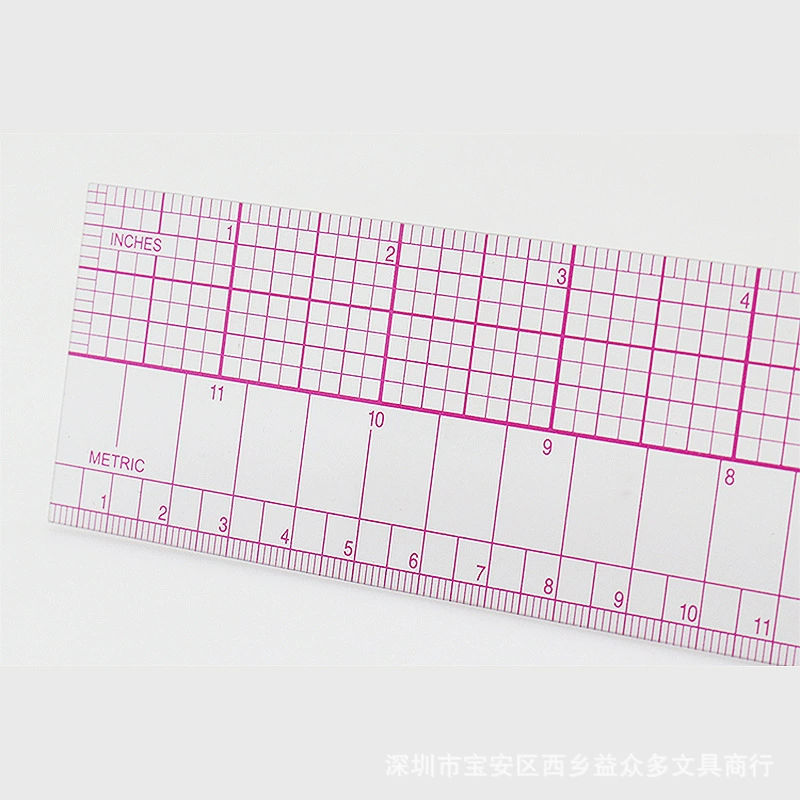B-97 clothing special 60cm multifunctional code ruler built-in scale Gongying system on one side of one side