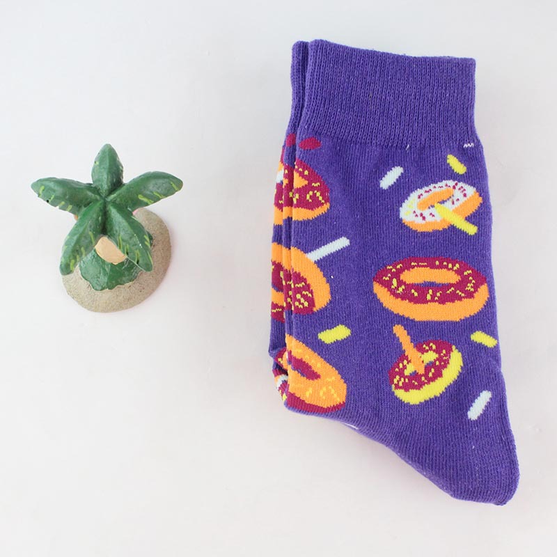 Unisex Lässig Karikatur Baumwolle Jacquard Ankle Socken Ein Paar display picture 2