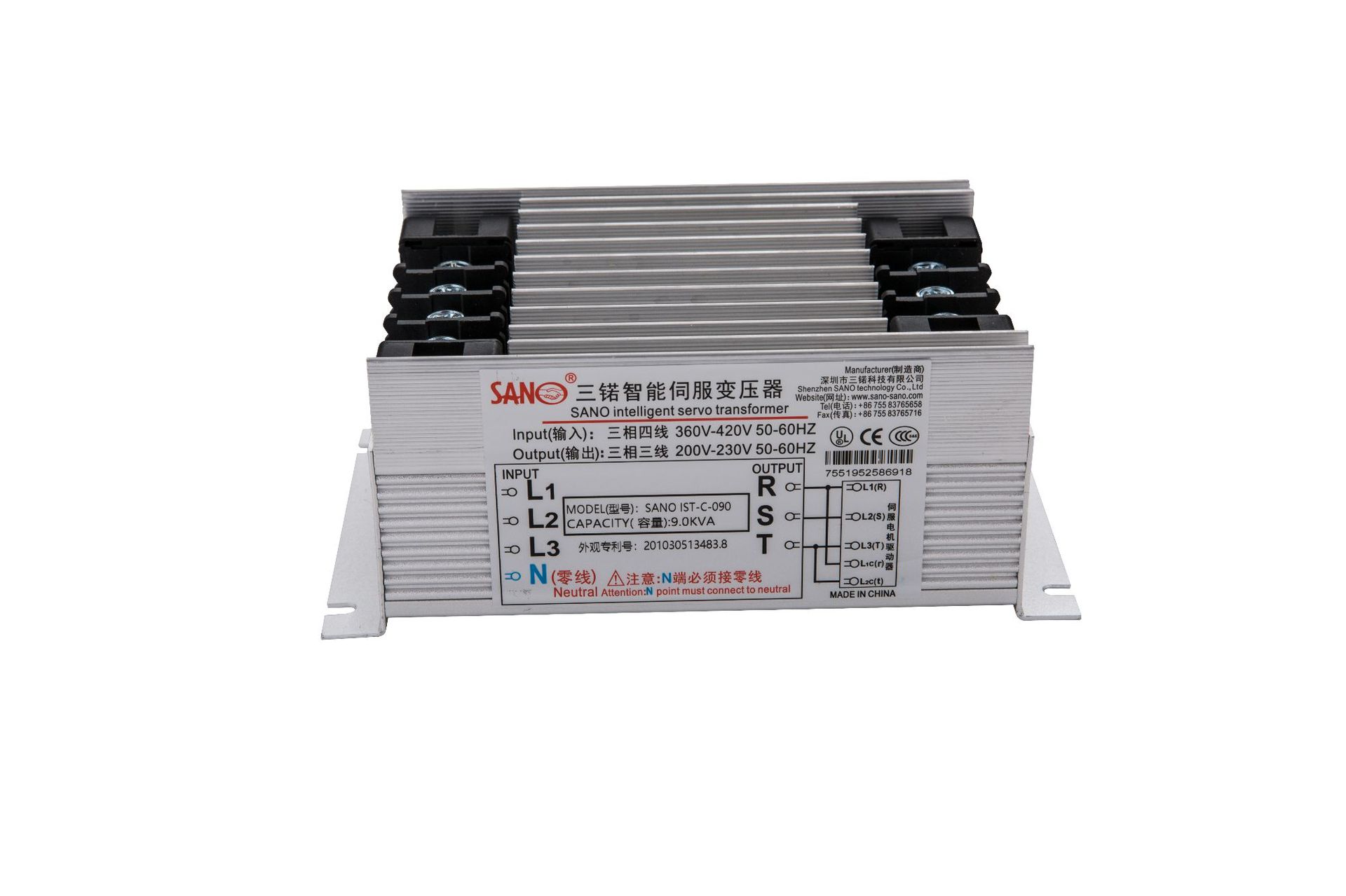 供应SANO三锘智能伺服变压器IST-Q-090
