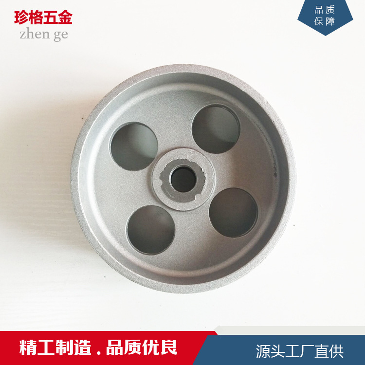 铸造厂家电机皮带轮B型皮带轮传动机械皮带轮铝铸件铸造加工铝轮