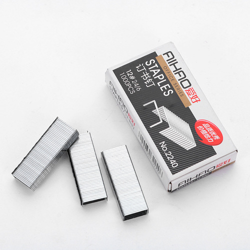 Hobby 2240 type staples 12# stainless steel staples 24/6 1000 pieces/box office supplies staples