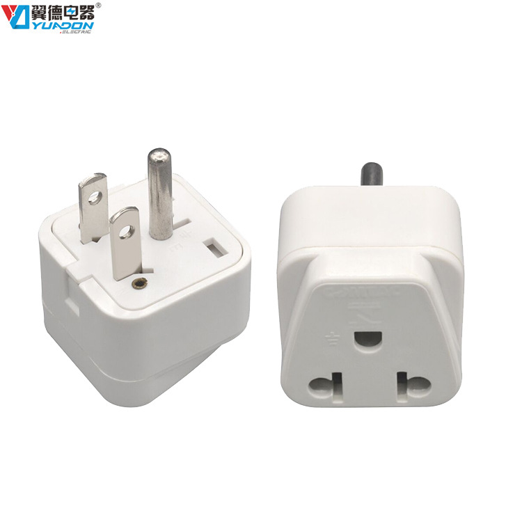翼德美标转换插头 美式转接头 美规加拿大日本美国转换器厂家批发