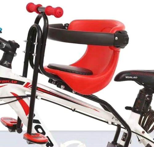 Bicycle child seat, safe baby seat, front mountain bike seat riding supplies