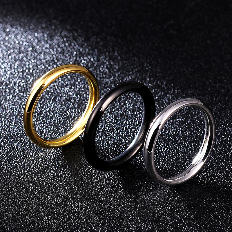 TitaniumStainless Steel Fashion  Ring  30mm alloy5  Fine Jewelry NHIM163430mmalloy5picture15
