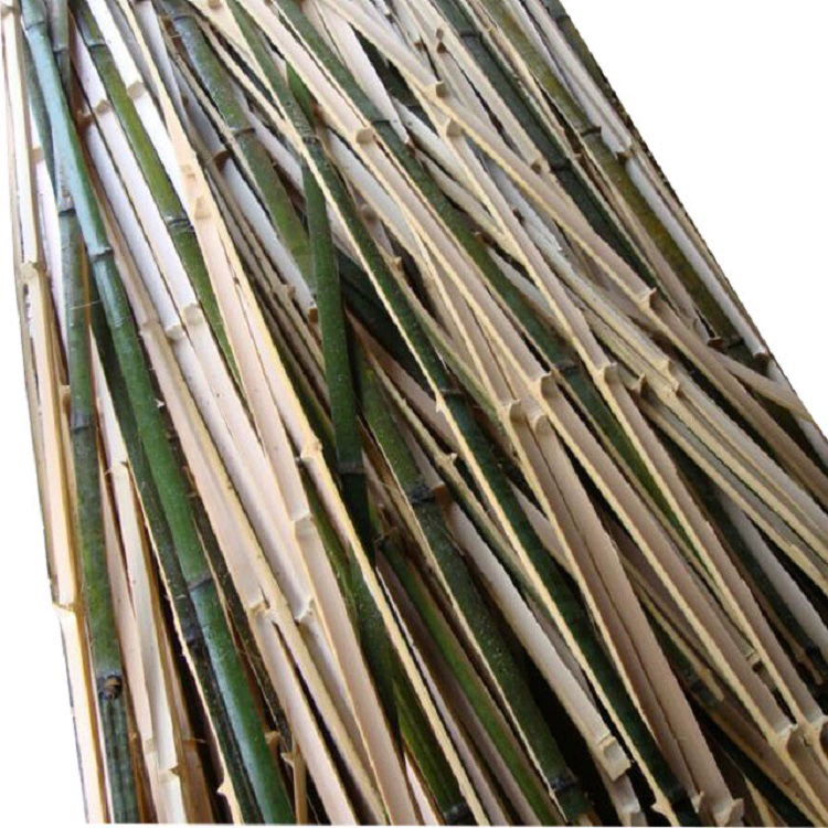 Large processing various specifications of green bamboo tablets decorate bamboo slices