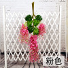 Factory wholesale rattan skewers wall -mounted wedding decoration flower vines fake flower art green plant wisteria flower vine bean flower