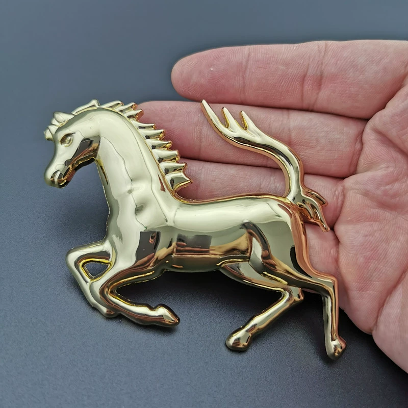 Metal modified sticker, 3D
