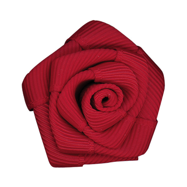 Capullos de Rosa de Cinta 3.2cm de Poliéster para Ropa y Regalos image 10