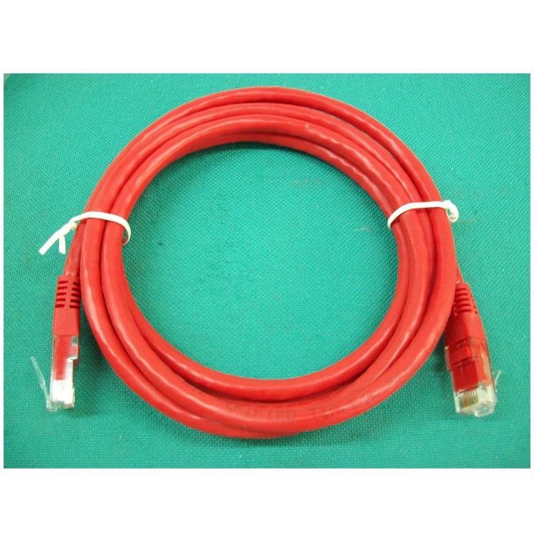 厂家现货供应电话线RJ12 6P4C扁平电话连接线 网络电源头连接线