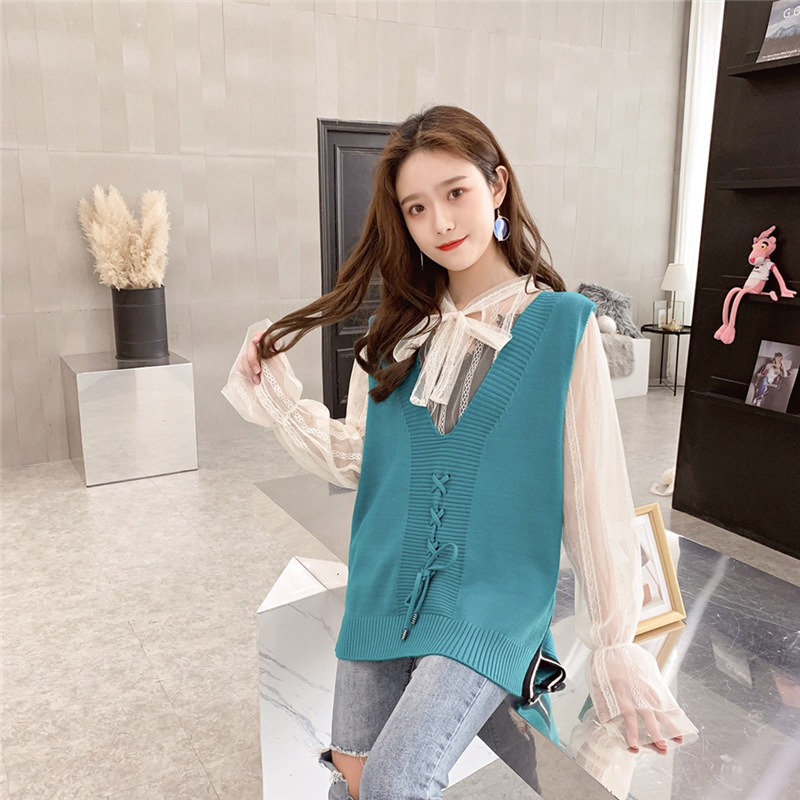 Gilet femme en Tricot - Ref 3317167 Image 7