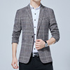 2019 Autumn new pattern man leisure time suit Korean Edition Self cultivation Blazer coat Large 986