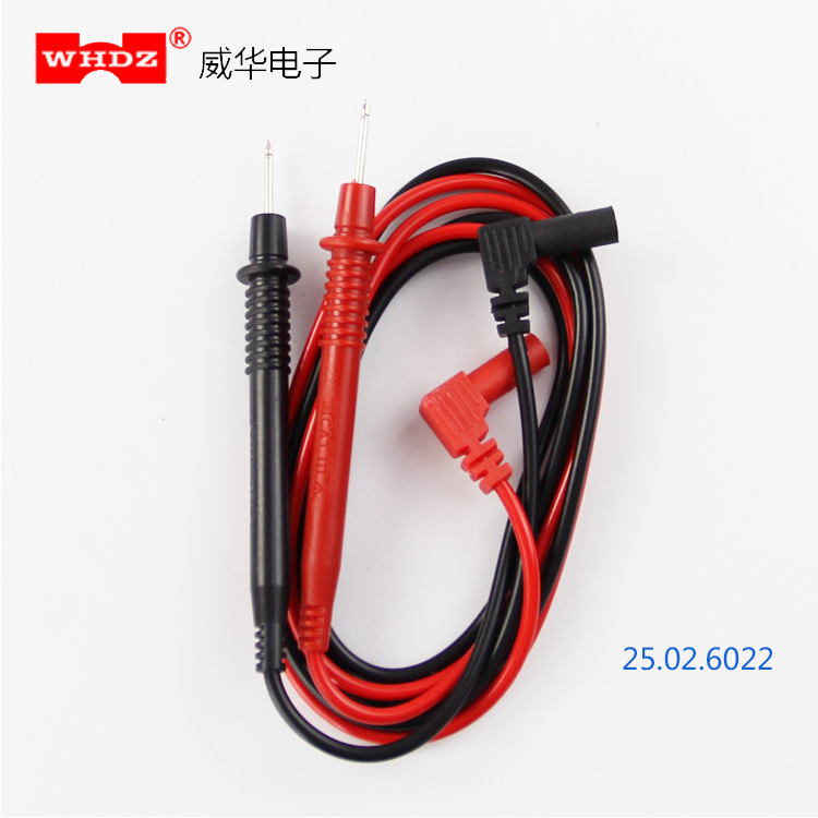 万用表表笔 电压电流测量配件 万用表测试表笔 测试探头6022