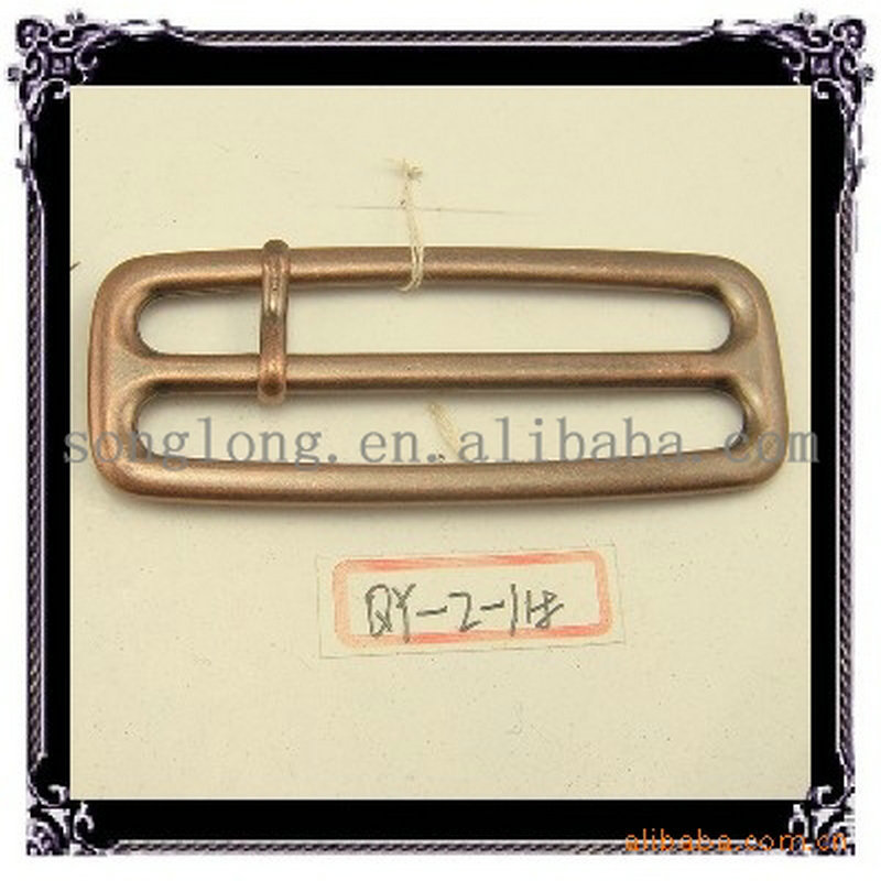 【加工定制】环保高档锌合金扣.（铁线）针双针扣.服装扣及箱包扣