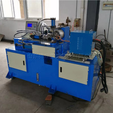 铁管钢管封口机 电加热管材平头圆头封管机 圆管缩管旋压封头机